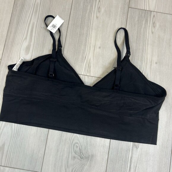 🛑 NWT Old Navy XXL Maternity High Support Hands-Free Pumping Bra Black - Picture 6 of 10